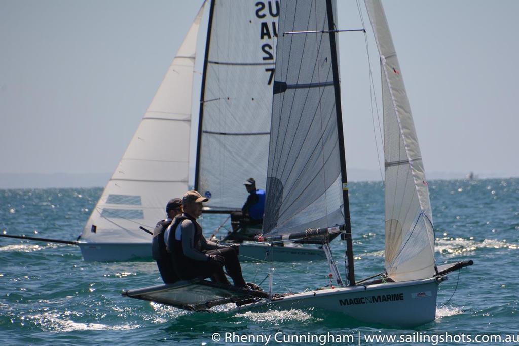 New kids on the block Frankcombe & Dunstan AUS 375 - 2015 ISail Whitsundays B14 Worlds Day 4  © Rhenny Cunningham